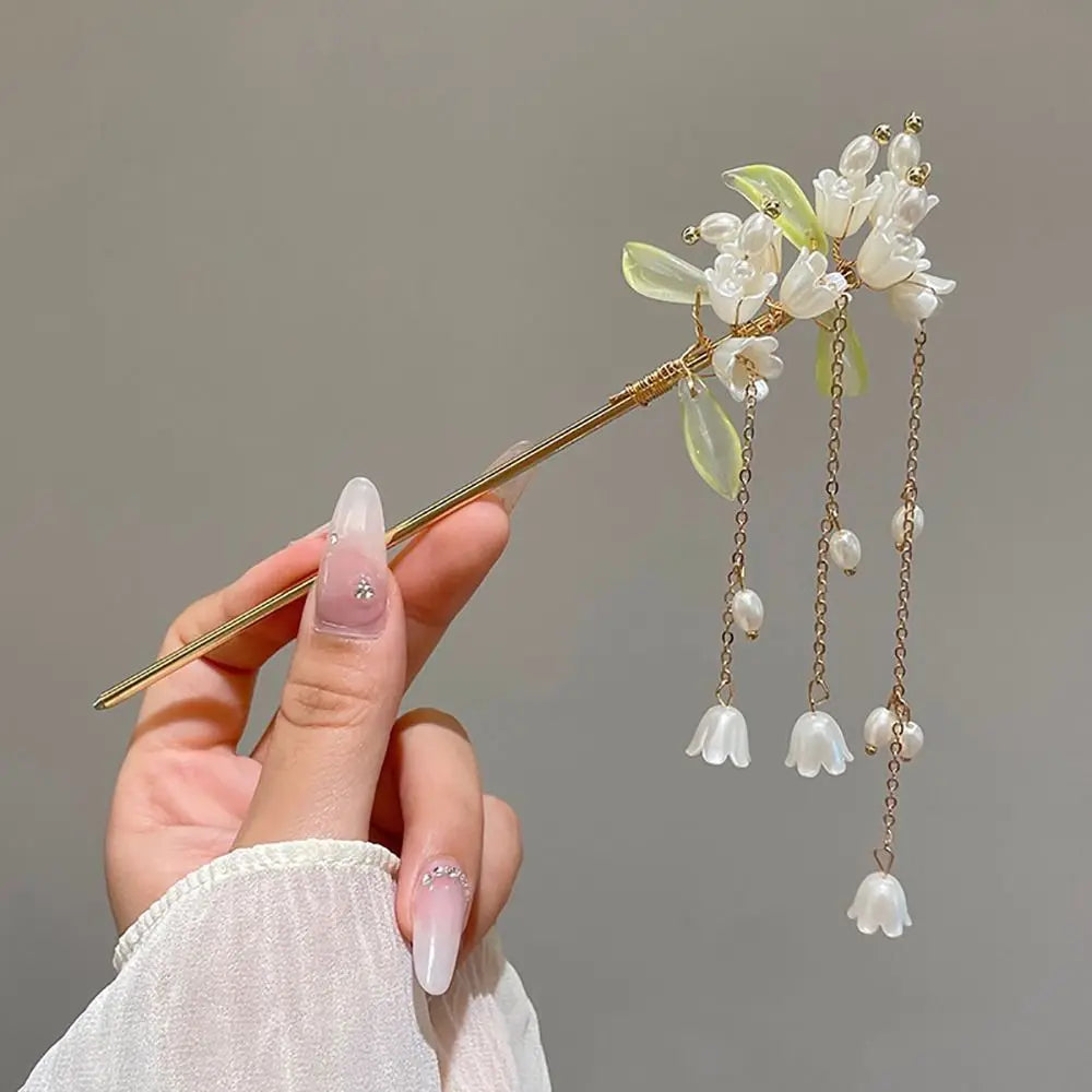 Tassel Hair Stick – Chinese-Inspired Style