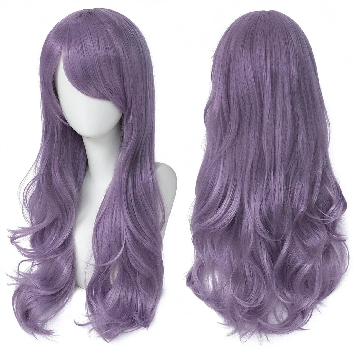 26 Inches Long Wavy Synthetic Cosplay Wig - 36 Color Options