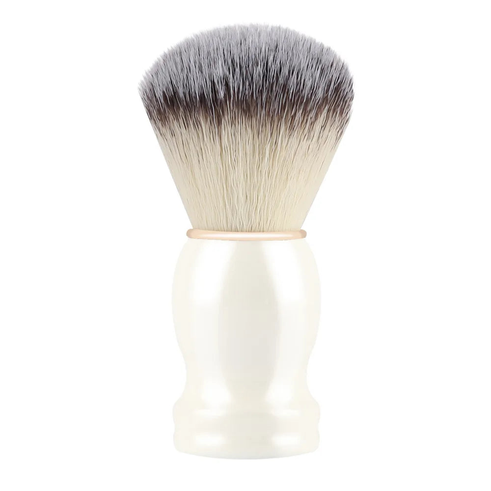 Shaving brush shown upright