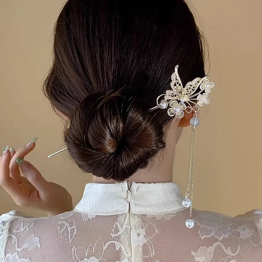 Tassel Hair Stick – Chinese-Inspired Style