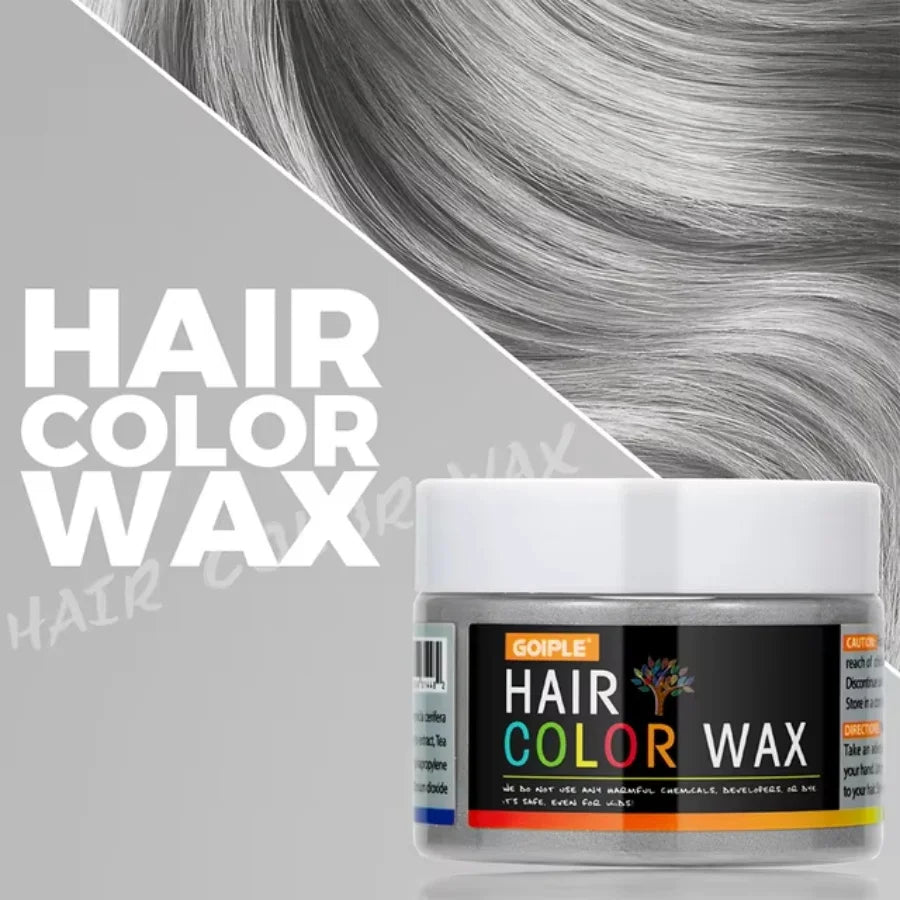 Instant Washable Hair Color Wax Mud