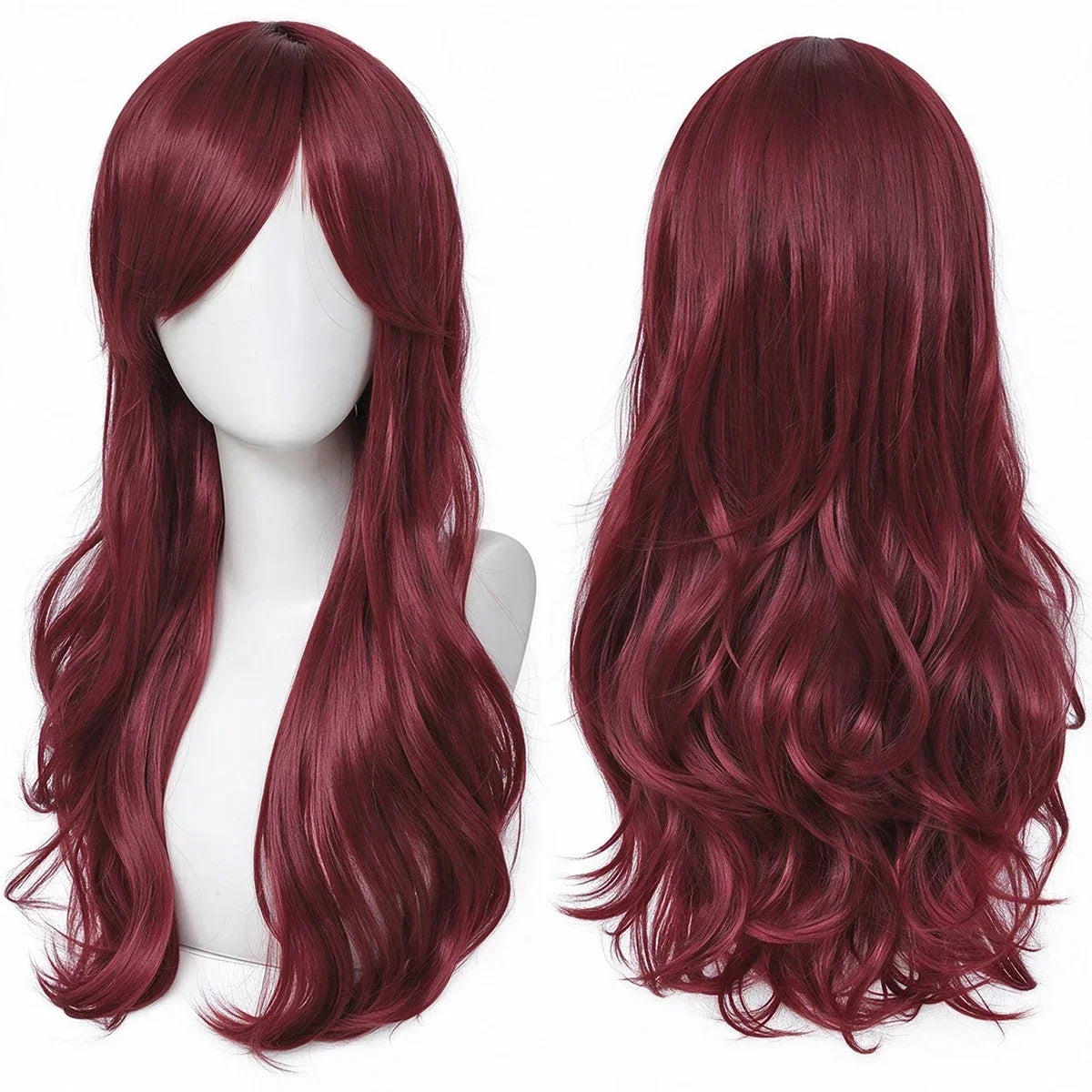 26 Inches Long Wavy Synthetic Cosplay Wig - 36 Color Options