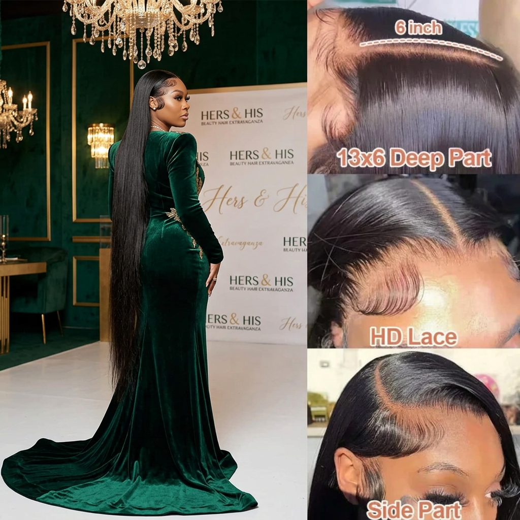 The Elite Silk Press Bone Straight Frontal Wig (16-42")
