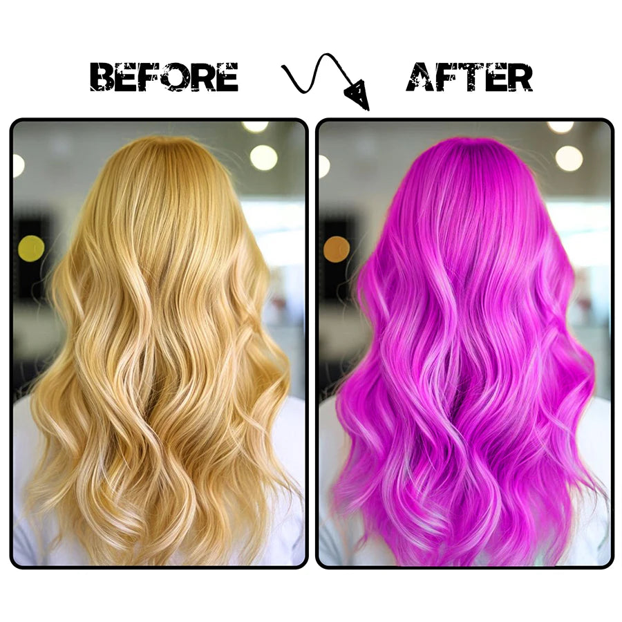 Instant Washable Hair Color Wax Mud