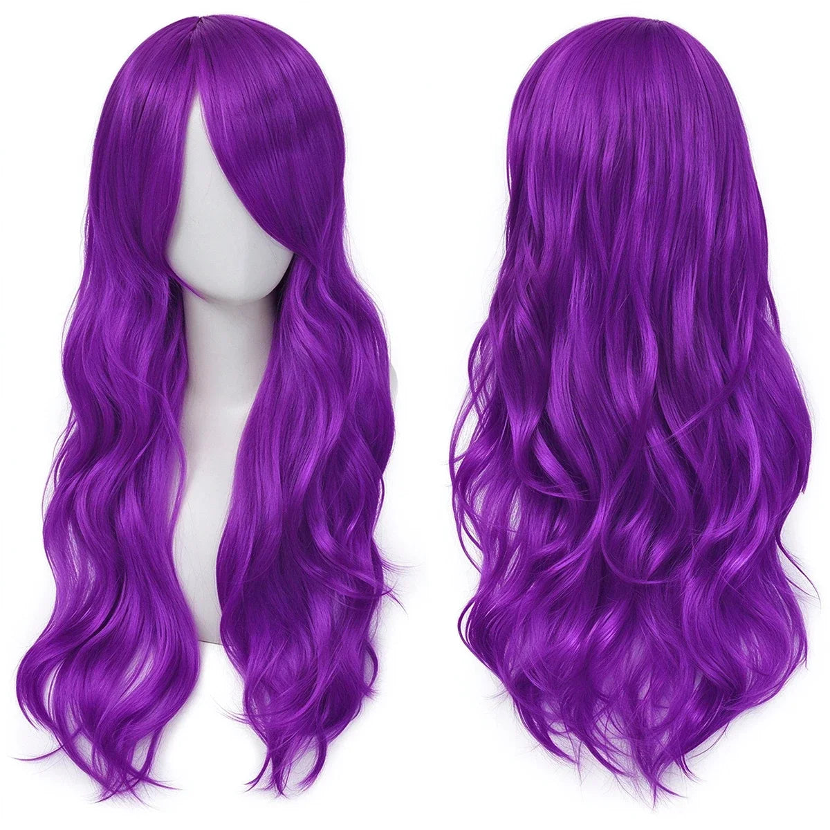 26 Inches Long Wavy Synthetic Cosplay Wig - 36 Color Options