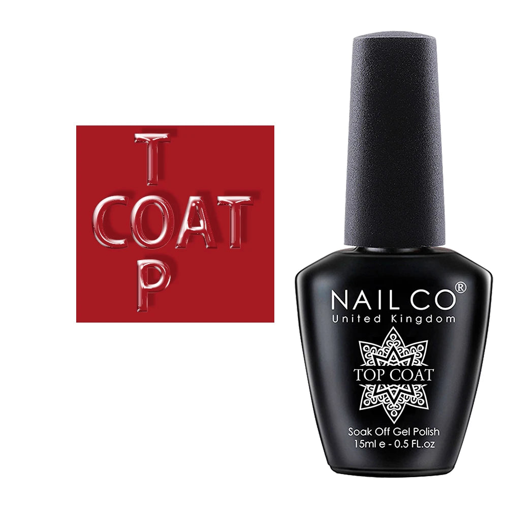 NAILCO top coat bottle