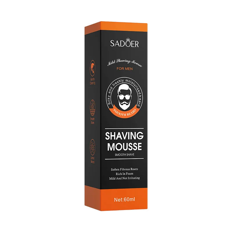 Shaving mousse box