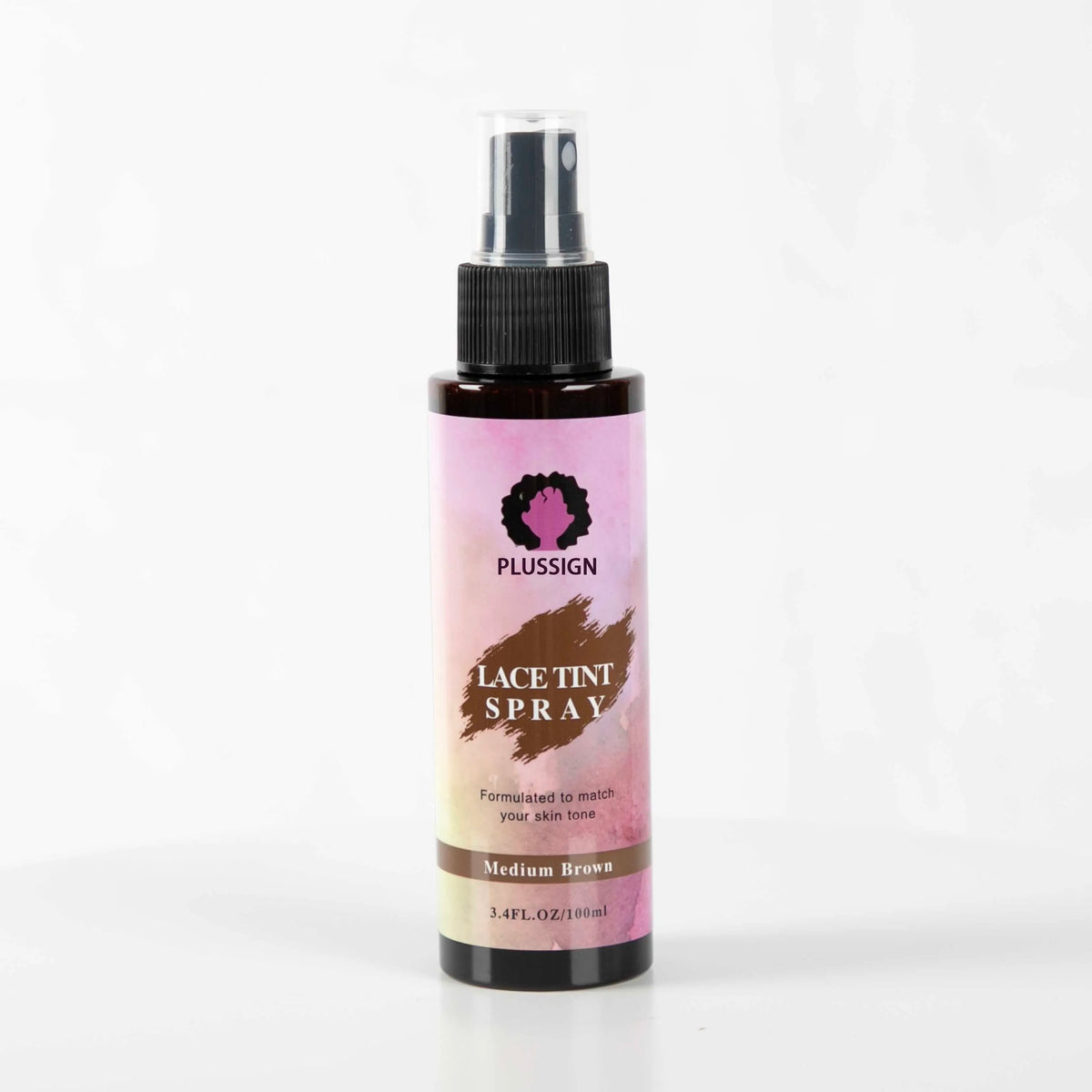 Wig lace tint spray bottle