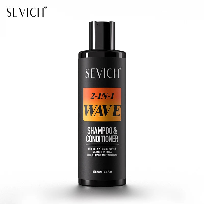 Wave shampoo bottle