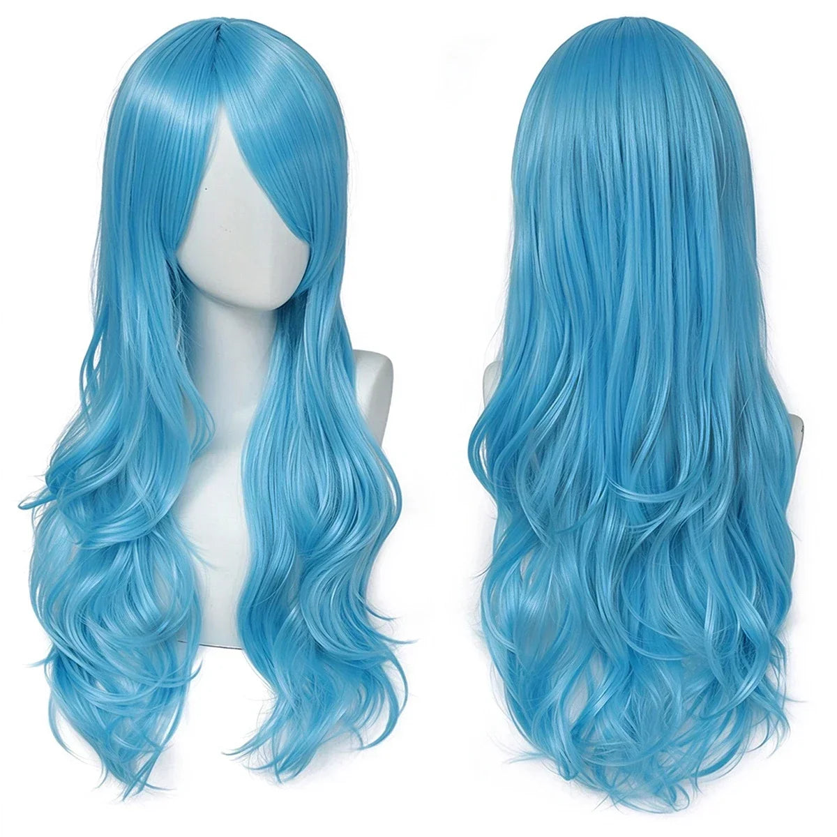 26 Inches Long Wavy Synthetic Cosplay Wig - 36 Color Options