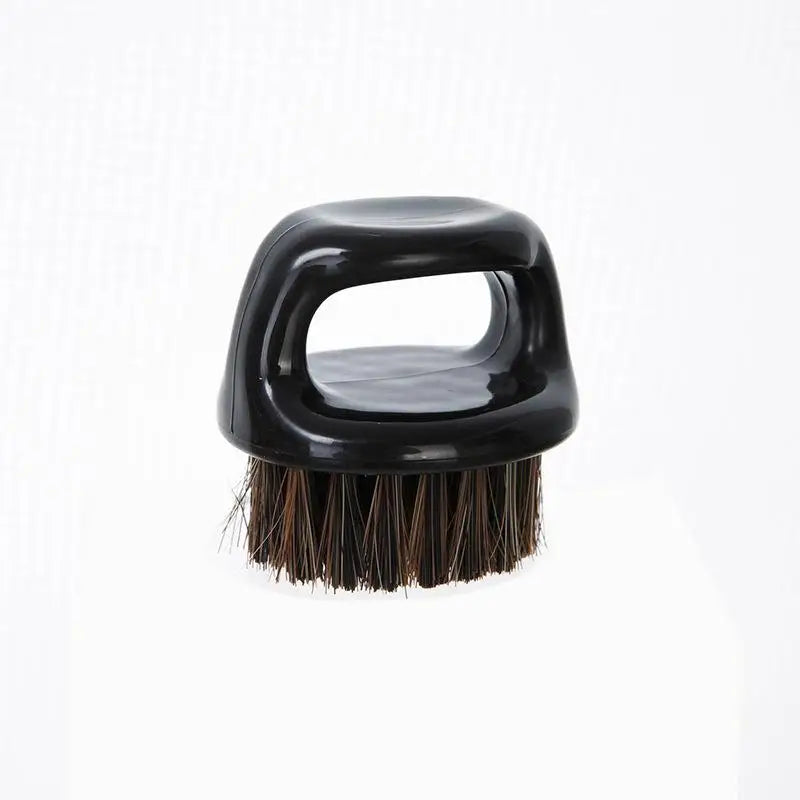 Palm grooming brush shown upright