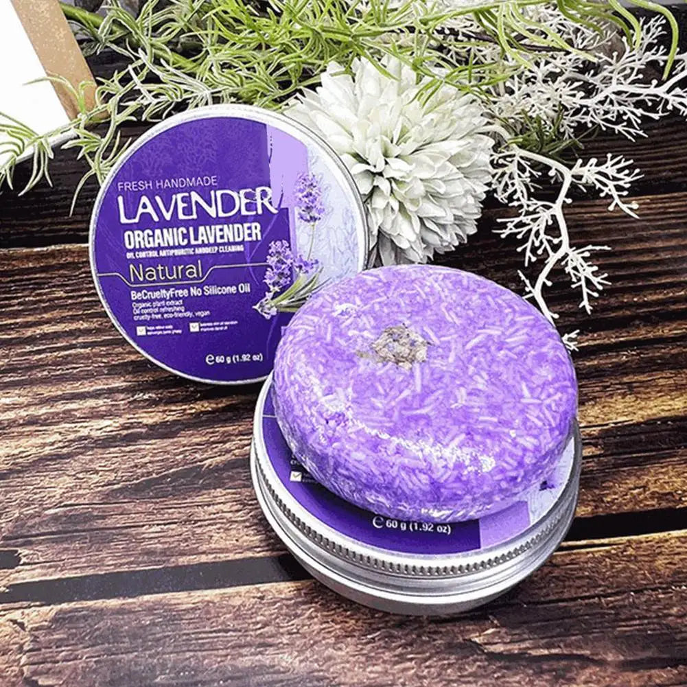 Shampoo bars with ingredient and hair washing graphics
