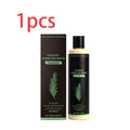 Rosemary hair care product with quantity labels
