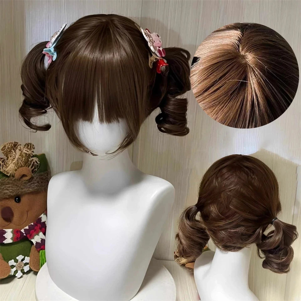 Short Wavy Cosplay Synthetic Bob Wig – 21 Assorted Colors