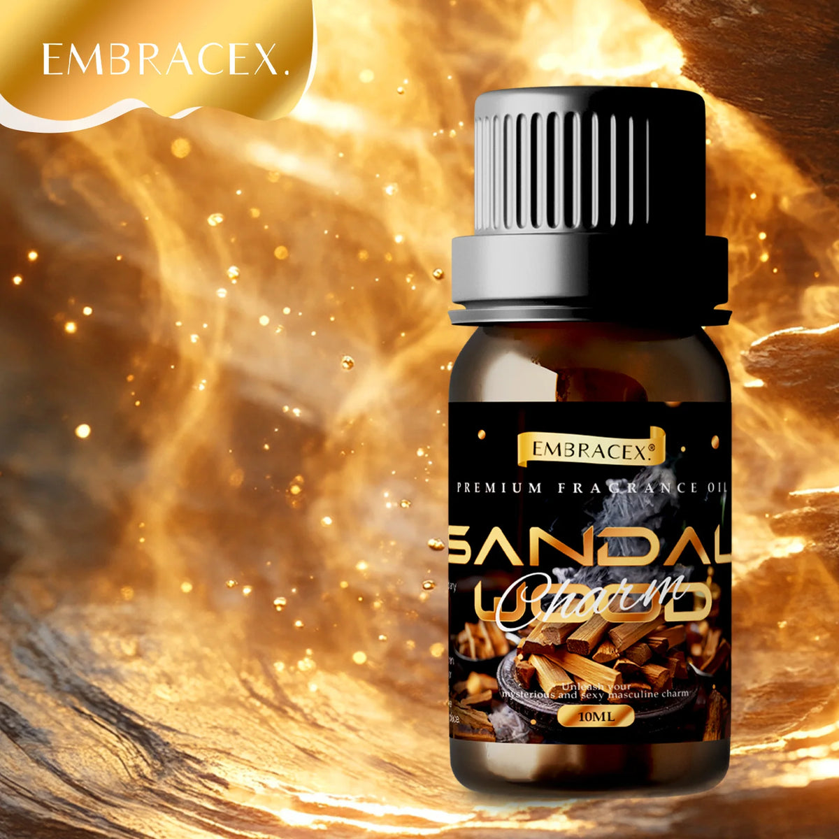 Men's scented oil bottle
