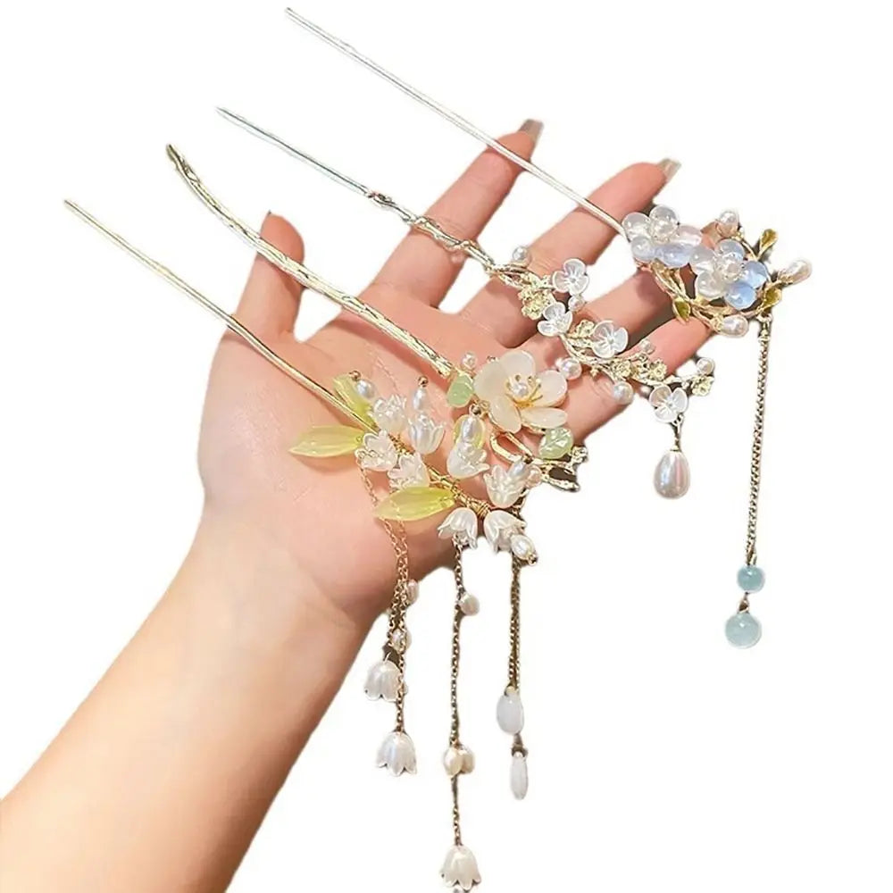 Tassel Hair Stick – Chinese-Inspired Style