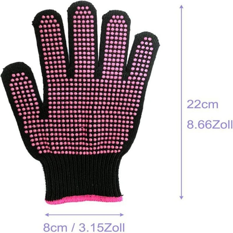 Heat-Resistant Finger Glove for Hair Styling – 1 Piece