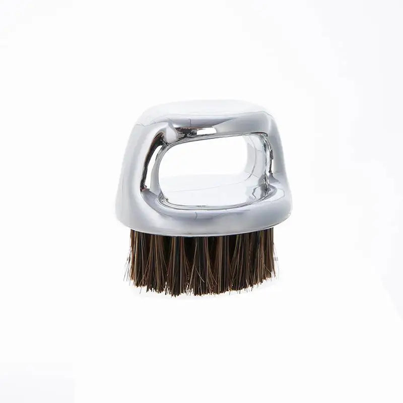 Palm grooming brush shown upright
