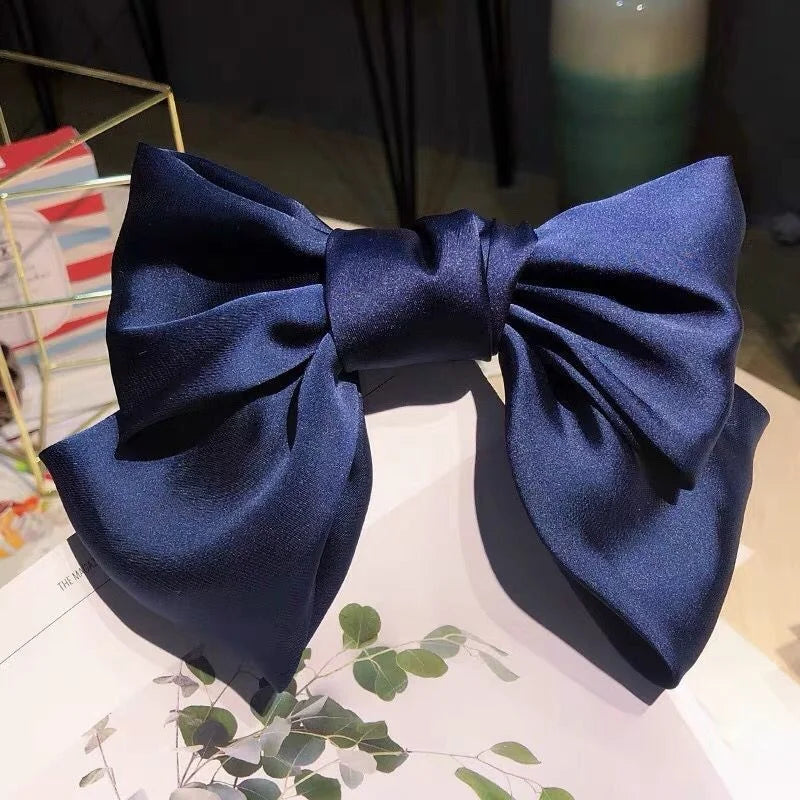 Oversized Bow Ribbon Hair Clip