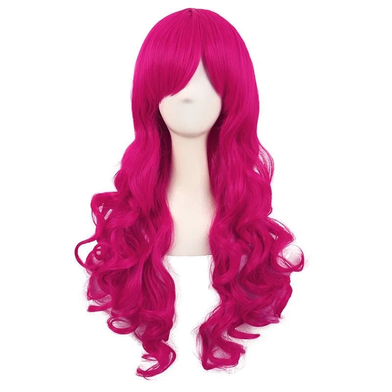 Anime Pinkie Pie Cos PP Pinkamena Diane Pie Cosplay Wig with Ponytails