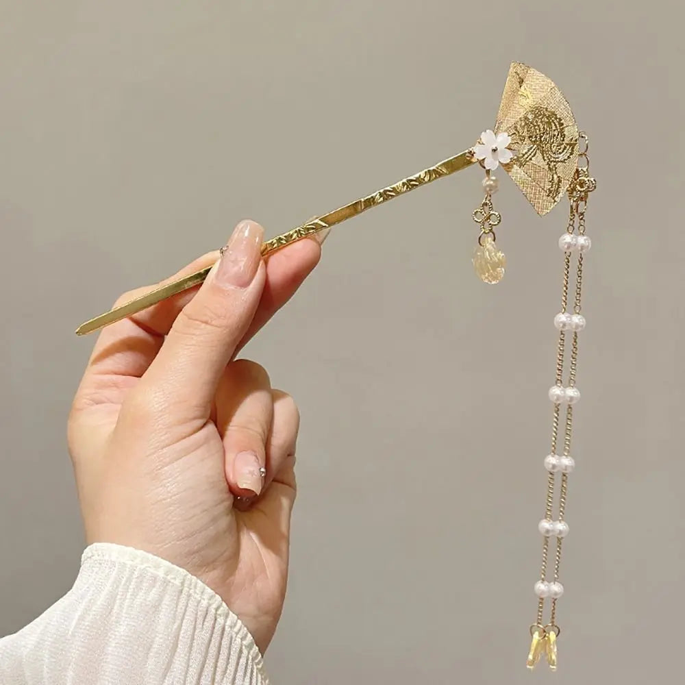 Tassel Hair Stick – Chinese-Inspired Style