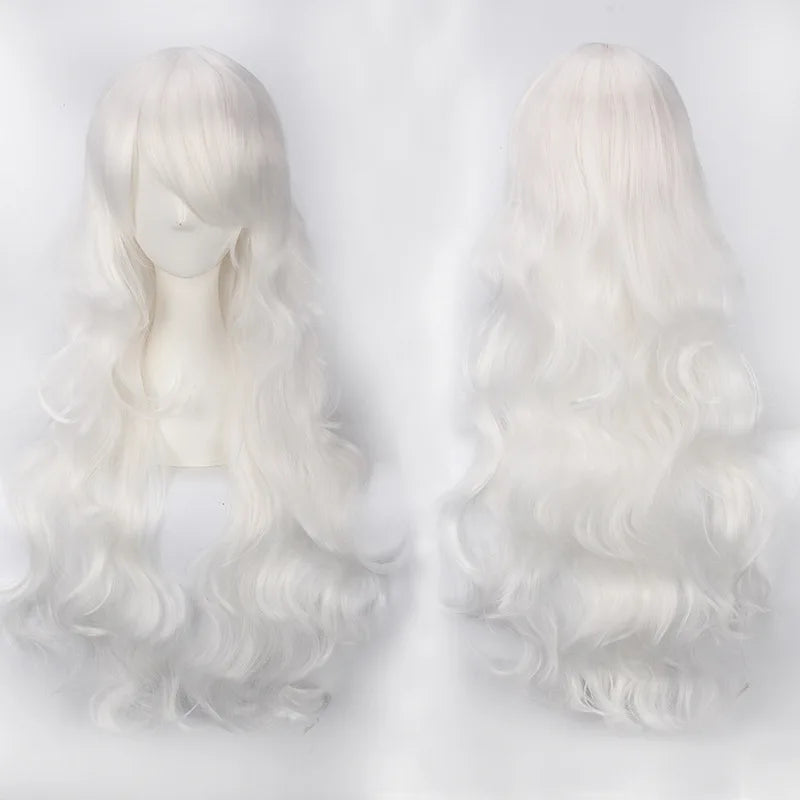 Long Wavy Cosplay Costume Wig (30-Inch Heat-Resistant Fiber)