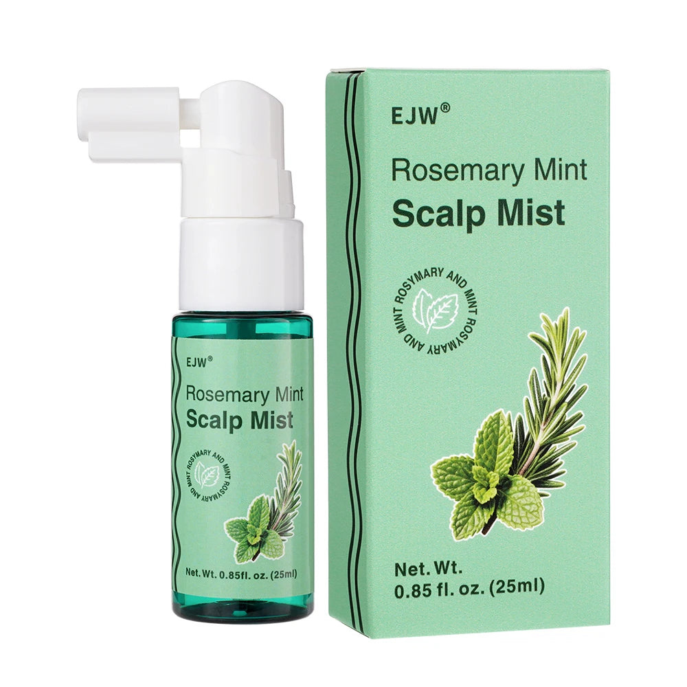 Rosemary hair care bottle or jar with matching packaging