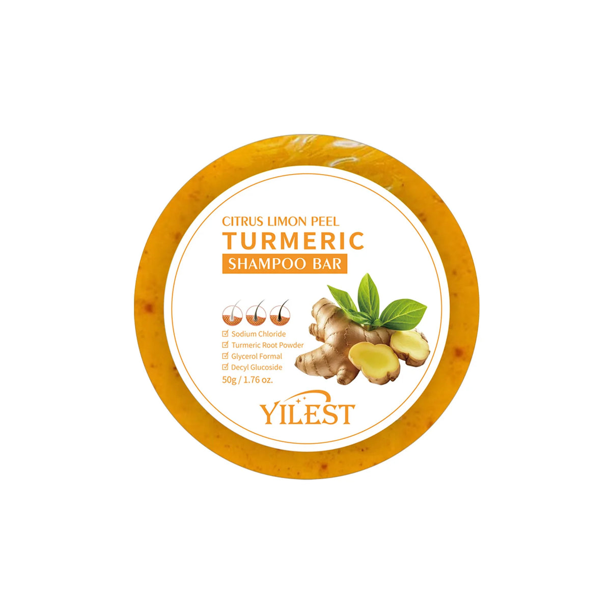 Round shampoo bar packaging