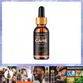 Men's care oil dropper bottles with packaging images