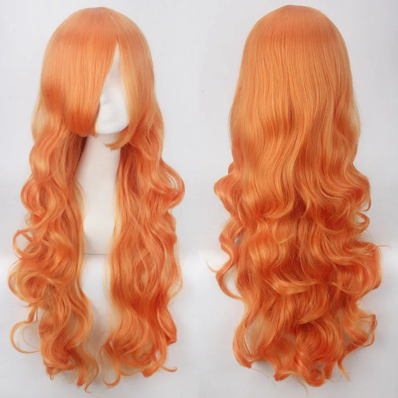 Long Wavy Cosplay Costume Wig (30-Inch Heat-Resistant Fiber)