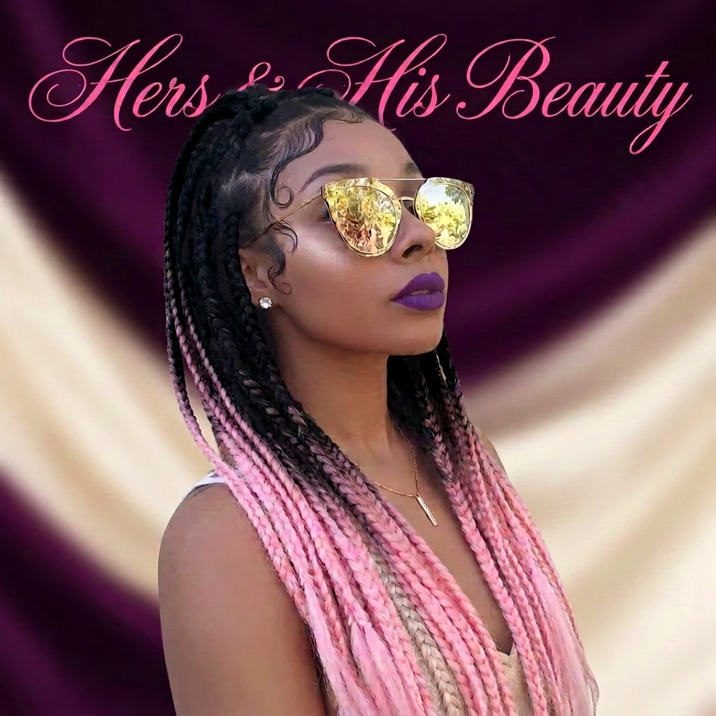26" Straight Braiding Ponytail Extension - 17 Vibrant Colors