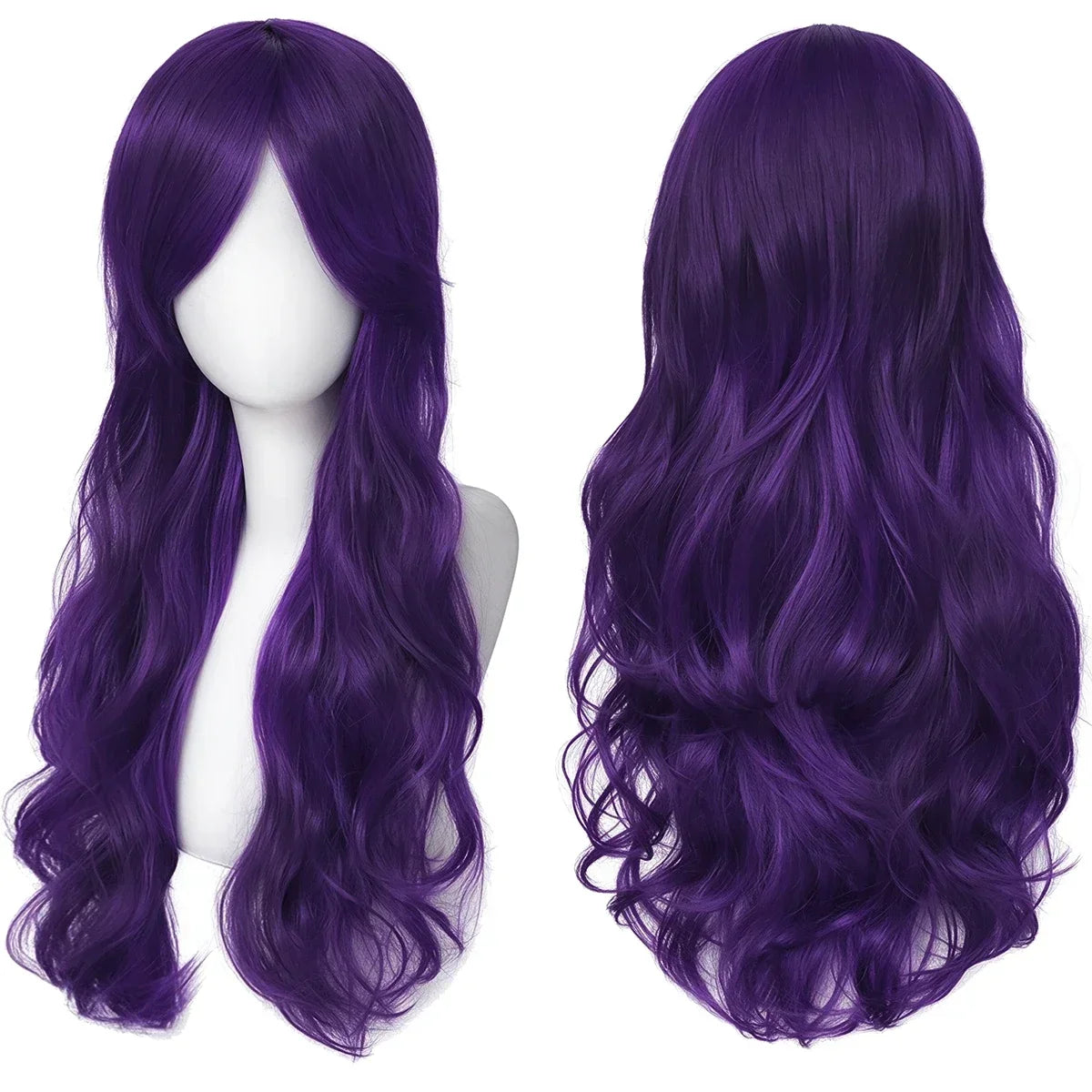 26 Inches Long Wavy Synthetic Cosplay Wig - 36 Color Options