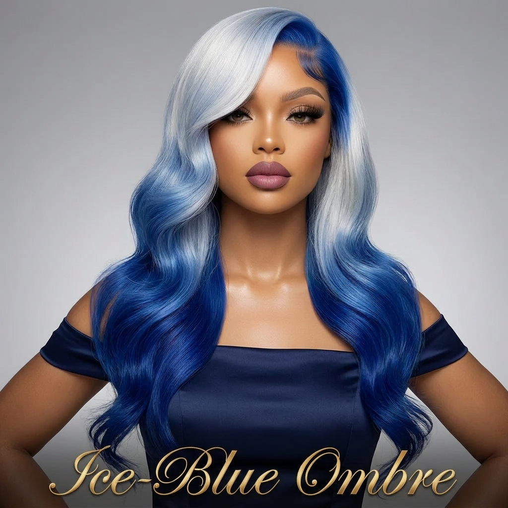 13x4 Custom Multi-Tone Colored Lace Front Wig – Luxury Long Brazilian Remy Hair