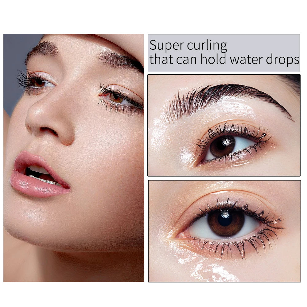 Eyelash lifting kit with application and product information