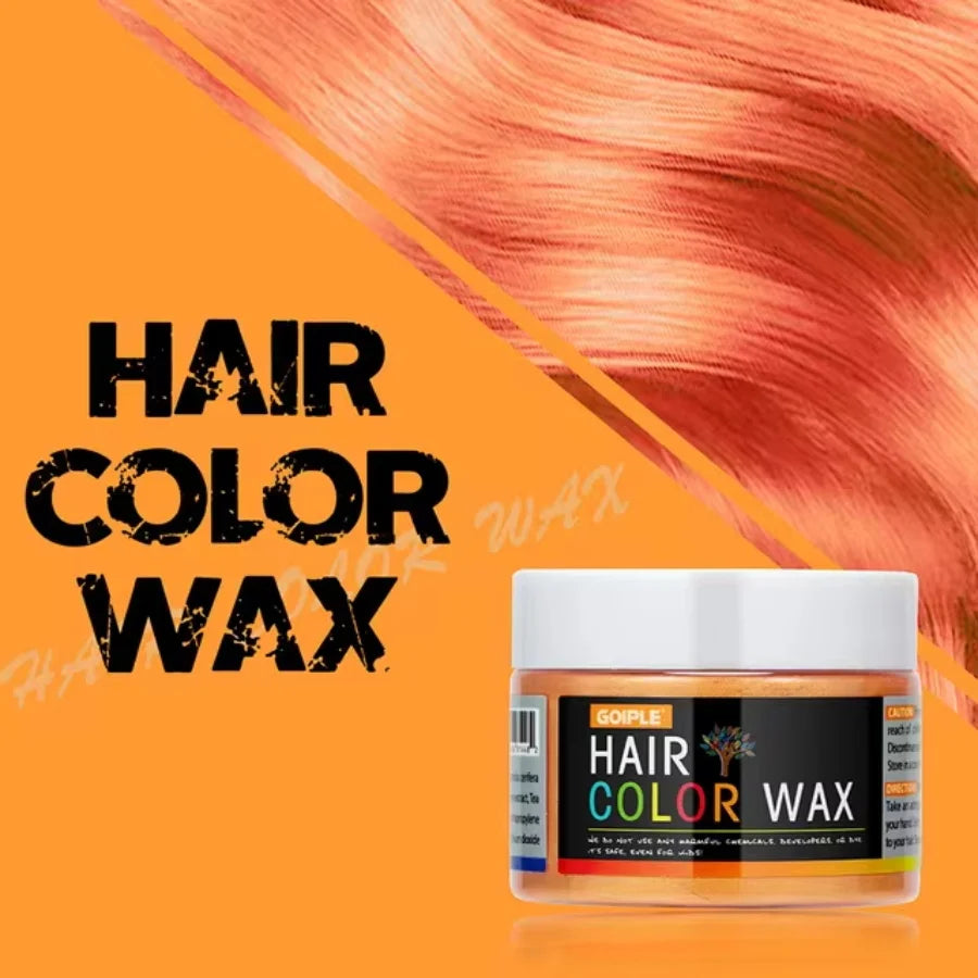 Instant Washable Hair Color Wax Mud