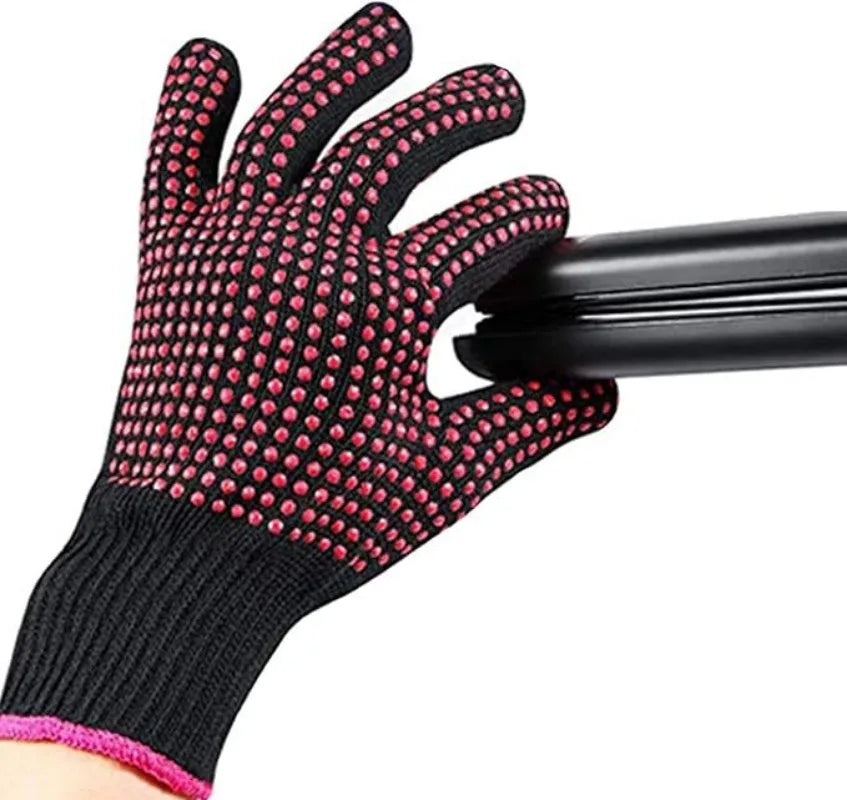 Heat-Resistant Finger Glove for Hair Styling – 1 Piece