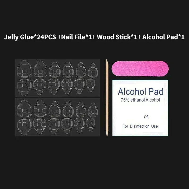 Adhesive tabs and alcohol prep pad