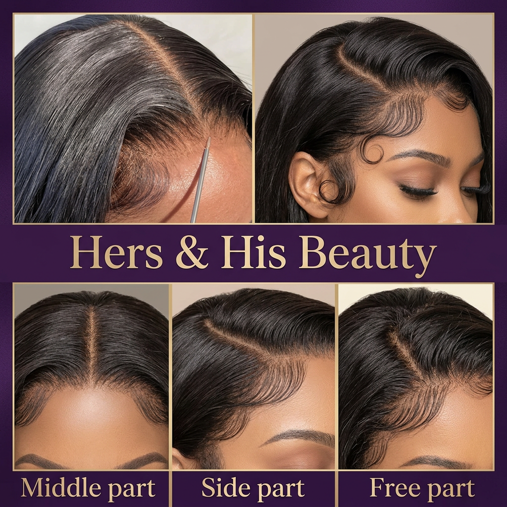 Inches to the Floor: Bone Straight Brazilian Remy Blend Wig -16 to 42"- Transparent Swiss HD Lace