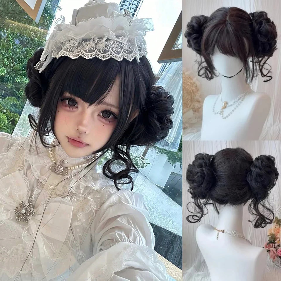 Short Wavy Cosplay Synthetic Bob Wig – 21 Assorted Colors