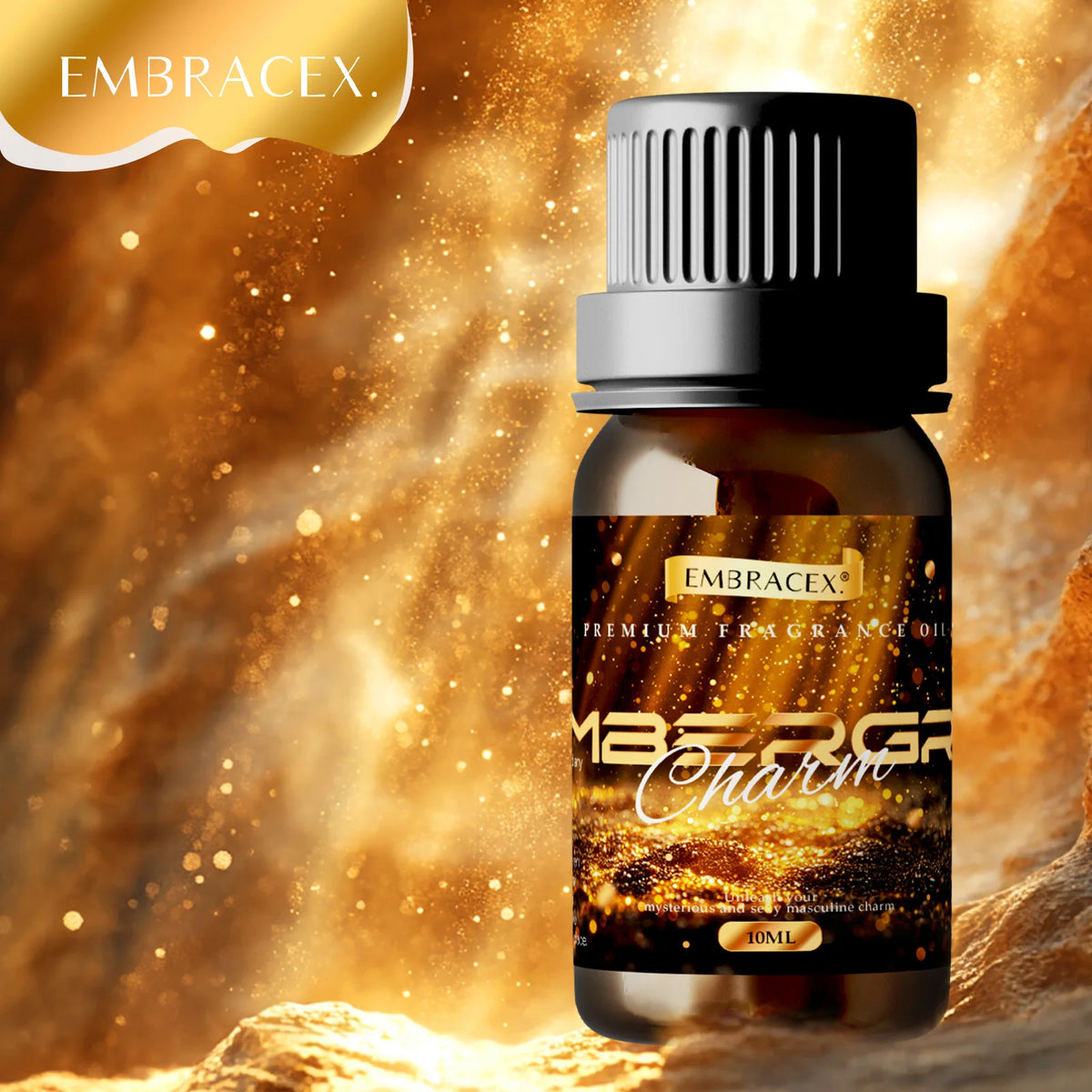 Men's scented oil bottle