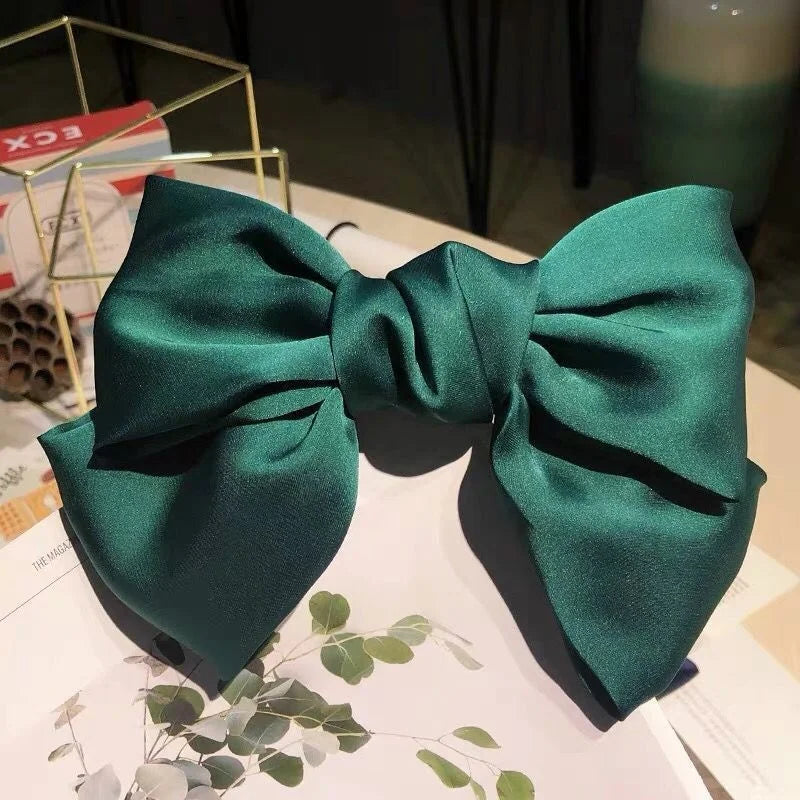 Oversized Bow Ribbon Hair Clip