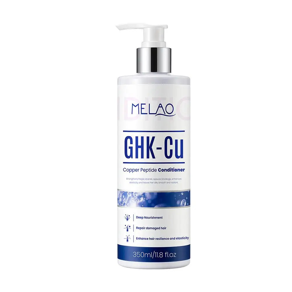 Copper peptide hair care pump bottles
