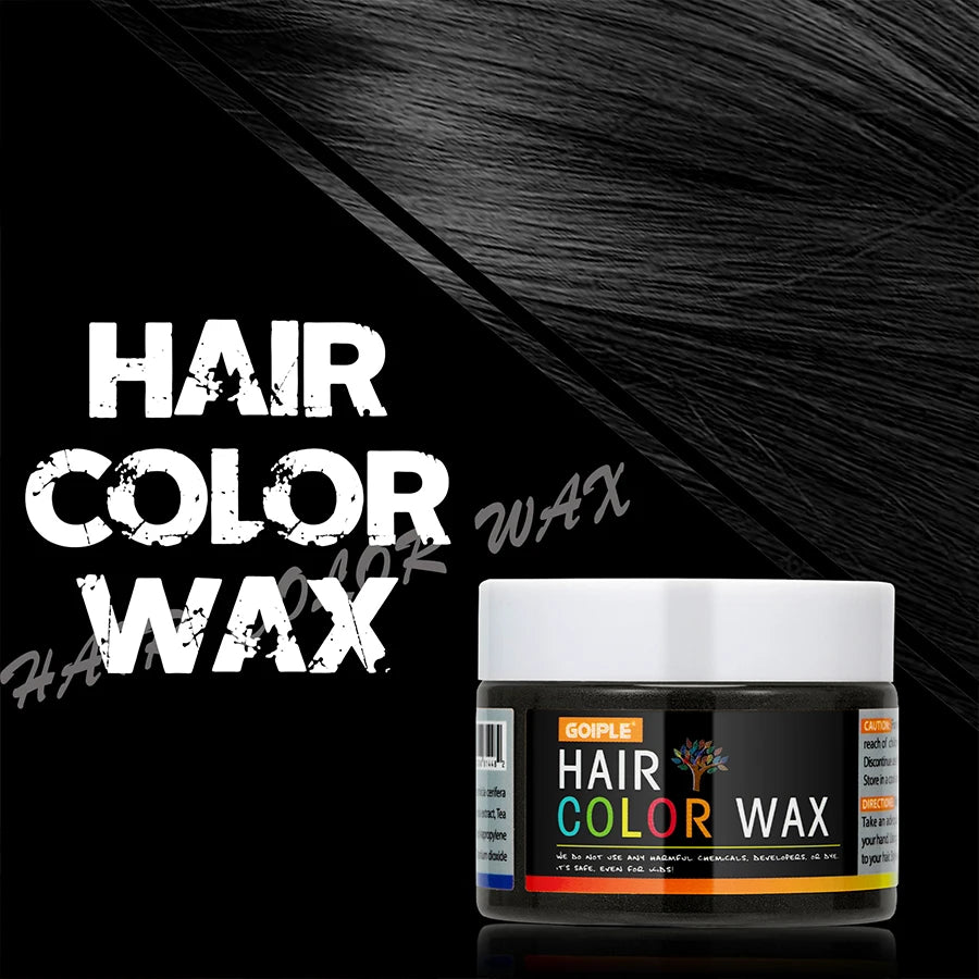 Instant Washable Hair Color Wax Mud