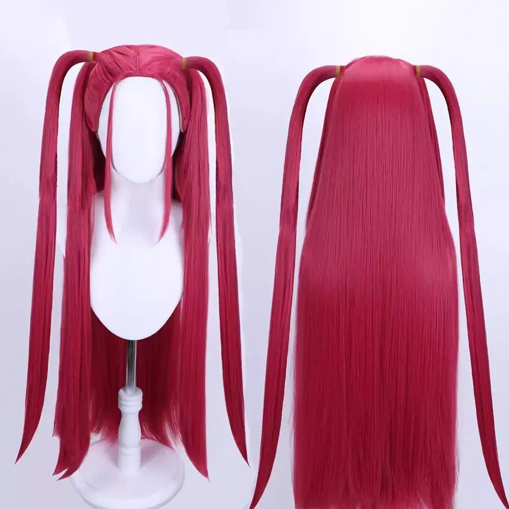 33.5-Inch Purple Braided Costume Ponytail
