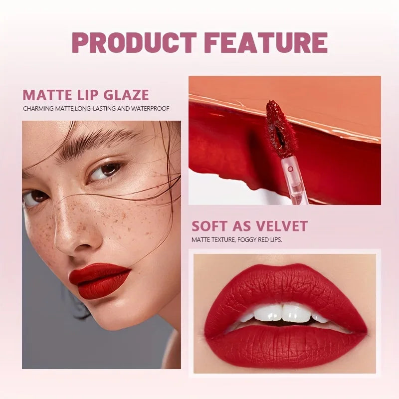 Liquid lipstick packaging and application examples