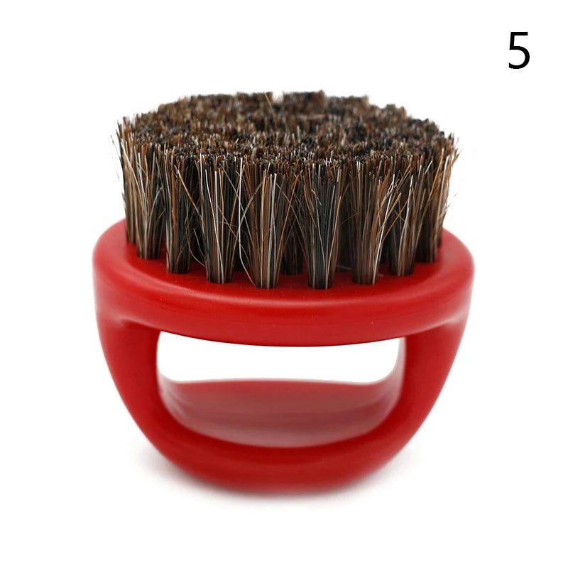 Grooming brush shown upright