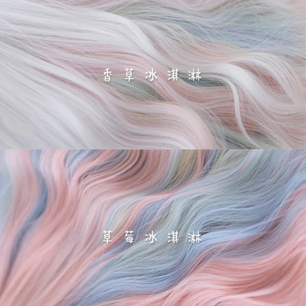Short Wavy Cosplay Synthetic Bob Wig – 21 Assorted Colors