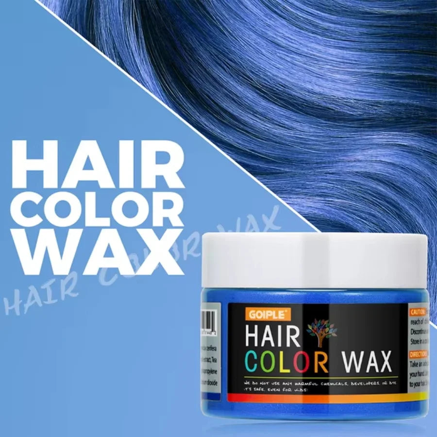 Instant Washable Hair Color Wax Mud
