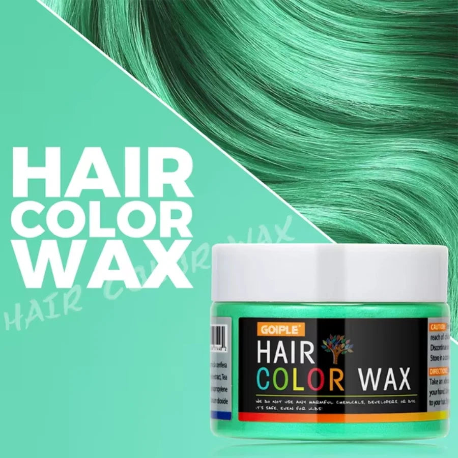 Instant Washable Hair Color Wax Mud