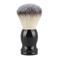 Shaving brush showing handle and bristles